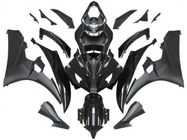 2006-2007 Contrast Black Yamaha YZF R6 Fairings