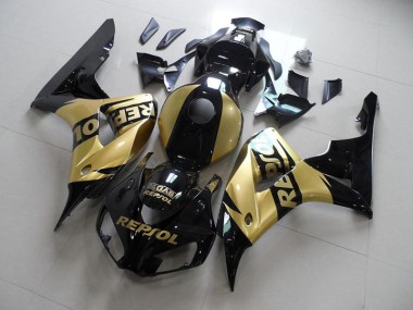 2006-2007 Gold Repsol Honda CBR1000RR Fairings