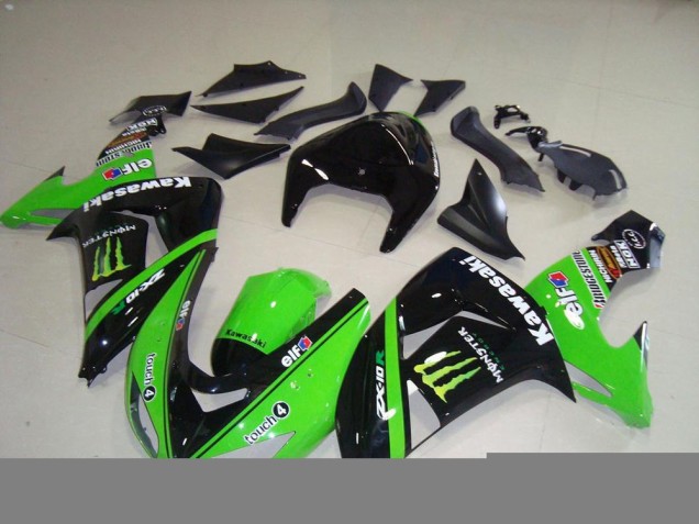 2006-2007 Green Monster Kawasaki Ninja ZX10R Fairings & Bodywork 2006-2007 Green Monster Kawasaki Ninja ZX10R Fairings & Bodywork