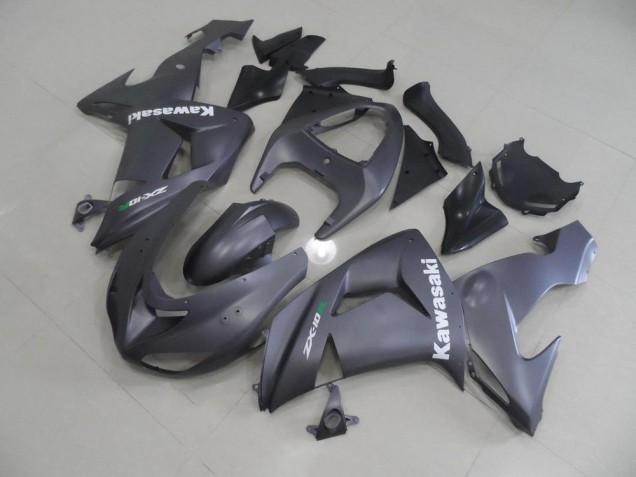 2006-2007 Grey with White Decals Kawasaki Ninja ZX10R Fairings 2006-2007 Grey with White Decals Kawasaki Ninja ZX10R Fairings