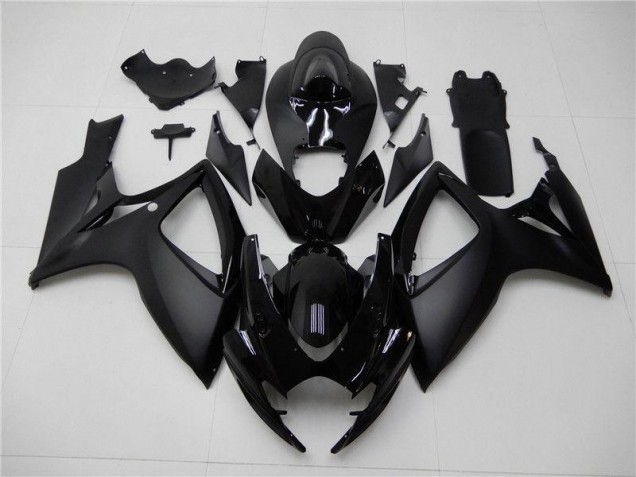 2006-2007 Matte Black Suzuki GSXR 600/750 Fairings 2006-2007 Matte Black Suzuki GSXR 600/750 Fairings