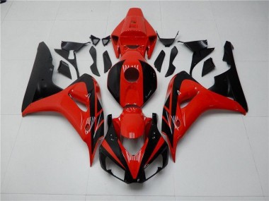 2006-2007 Red Black Honda CBR1000RR Fairings