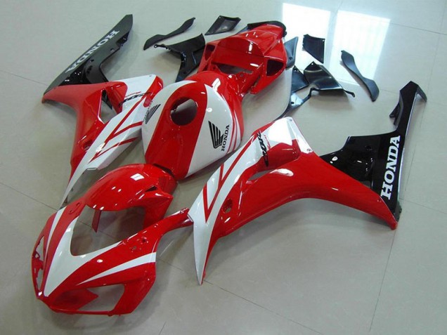 2006-2007 Red White Honda CBR1000RR Fairings 2006-2007 Red White Honda CBR1000RR Fairings