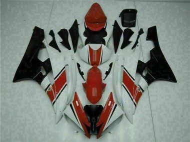 2006-2007 Red White Yamaha YZF R6 Fairings & Bodywork
