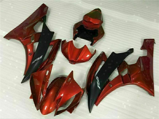 2006-2007 Red Yamaha YZF R6 Fairings & Bodywork 2006-2007 Red Yamaha YZF R6 Fairings & Bodywork