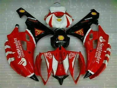 2006-2007 Red Yamaha YZF R6 Fairings