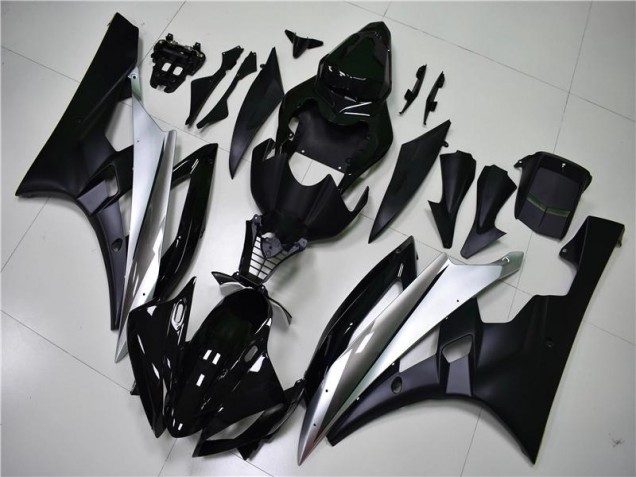 2006-2007 Silver Black Yamaha YZF R6 Fairings & Bodywork 2006-2007 Silver Black Yamaha YZF R6 Fairings & Bodywork