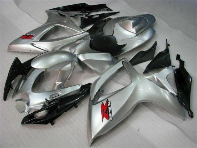 2006-2007 Silver Suzuki GSXR 600/750 Fairings 2006-2007 Silver Suzuki GSXR 600/750 Fairings