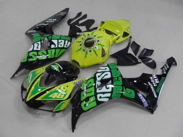 2006-2007 Yellow Green Rossi Honda CBR1000RR Fairings 2006-2007 Yellow Green Rossi Honda CBR1000RR Fairings