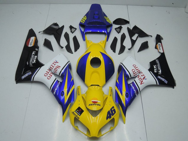 2006-2007 Yellow Nastro Honda CBR1000RR Fairings 2006-2007 Yellow Nastro Honda CBR1000RR Fairings