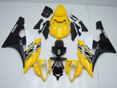 2006-2007 Yellow OEM Style Yamaha YZF R6 Fairings