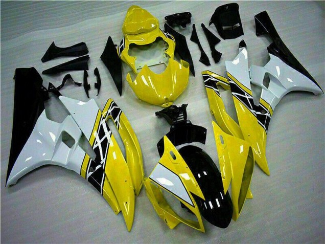 2006-2007 Yellow Yamaha YZF R6 Fairing Kit 2006-2007 Yellow Yamaha YZF R6 Fairing Kit