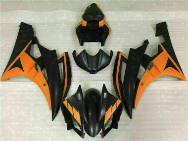 2006-2007 Yellow Yamaha YZF R6 Full Fairing Kit