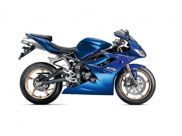2006-2008 Blue Triumph Daytona 675 Triple Fairings