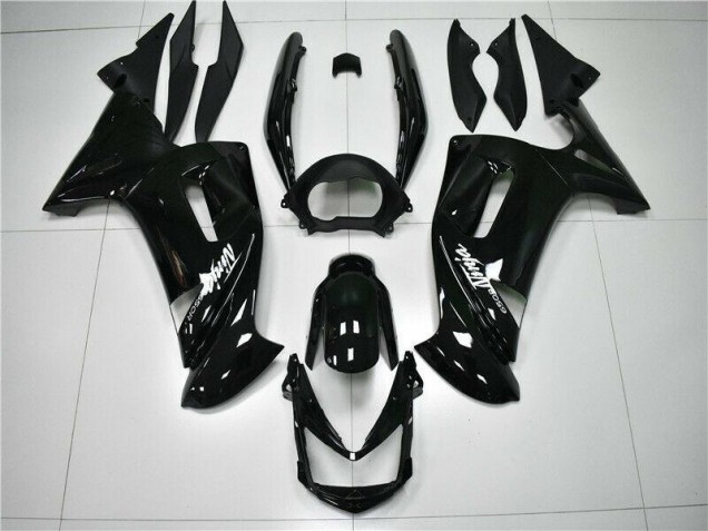 2006-2008 Glossy Black Kawasaki Ninja EX650 Fairings 2006-2008 Glossy Black Kawasaki Ninja EX650 Fairings