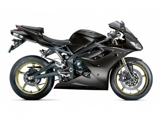 2006-2008 Matte Black Triumph Daytona 675 Triple Fairings 2006-2008 Matte Black Triumph Daytona 675 Triple Fairings