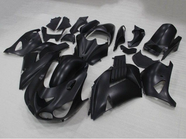 2006-2011 Matte Black Kawasaki Ninja ZX14R Fairings 2006-2011 Matte Black Kawasaki Ninja ZX14R Fairings