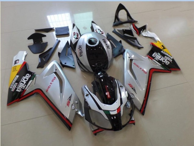 2006-2011 Silver Black Red Aprilia RS125 Fairings 2006-2011 Silver Black Red Aprilia RS125 Fairings