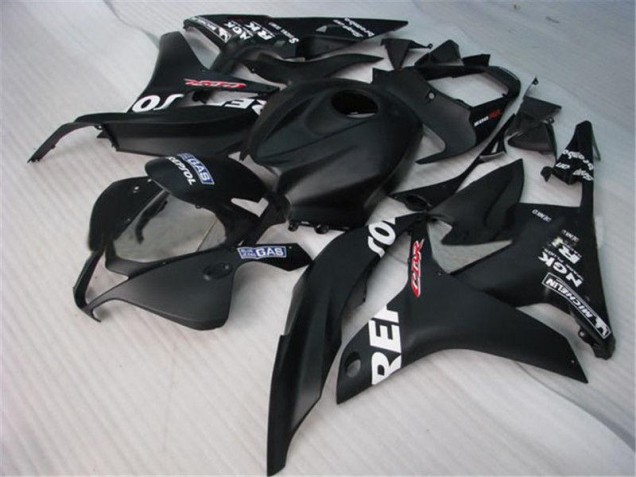 2007-2008 Black Honda CBR600RR Fairings