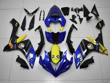 2007-2008 Blue Shark Yamaha YZF R1 Fairings