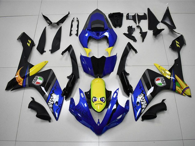 2007-2008 Blue Shark Yamaha YZF R1 Fairings 2007-2008 Blue Shark Yamaha YZF R1 Fairings