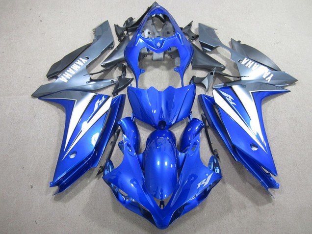 2007-2008 Blue Silver Yamaha YZF R1 Fairings 2007-2008 Blue Silver Yamaha YZF R1 Fairings
