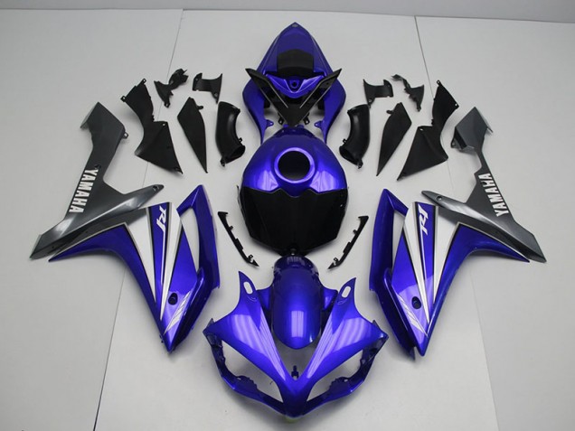 2007-2008 Blue White Yamaha YZF R1 Fairings 2007-2008 Blue White Yamaha YZF R1 Fairings