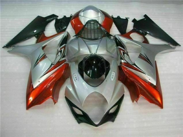 2007-2008 Brown Silver Suzuki GSXR 1000 Fairings 2007-2008 Brown Silver Suzuki GSXR 1000 Fairings