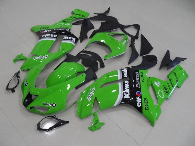 2007-2008 Green Arrow Kawasaki Ninja ZX6R Fairings 2007-2008 Green Arrow Kawasaki Ninja ZX6R Fairings