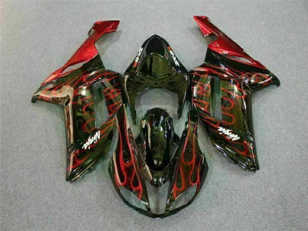 2007-2008 Kawasaki Ninja ZX6R Full Fairing Kit 2007-2008 Kawasaki Ninja ZX6R Full Fairing Kit