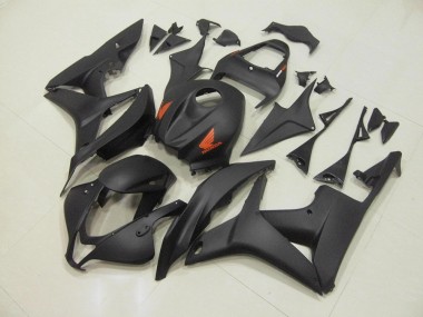 2007-2008 Matte Black Honda CBR600RR Plastics Fairings