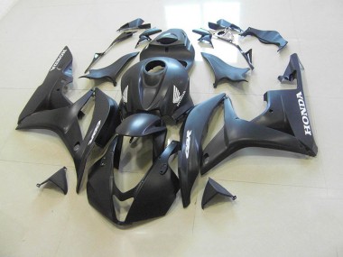 2007-2008 Matte Black Race Version Honda CBR600RR Fairings