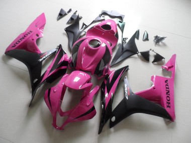 2007-2008 Pink Black Honda CBR600RR Fairings