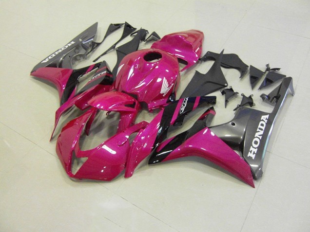 2007-2008 Pink Grey Race Honda CBR600RR Fairings 2007-2008 Pink Grey Race Honda CBR600RR Fairings