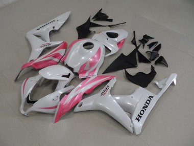 2007-2008 Pink Pearl White Honda CBR600RR Fairings