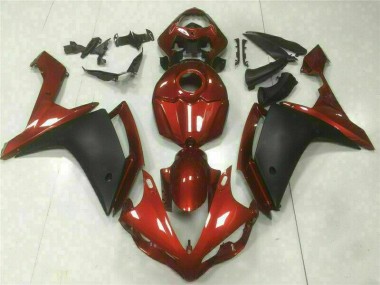 2007-2008 Red Black Yamaha YZF R1 Fairings
