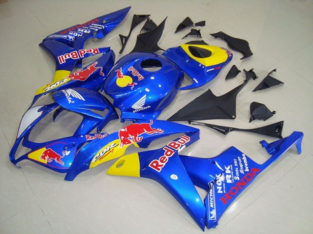 2007-2008 Red Bull Honda CBR600RR Fairings 2007-2008 Red Bull Honda CBR600RR Fairings