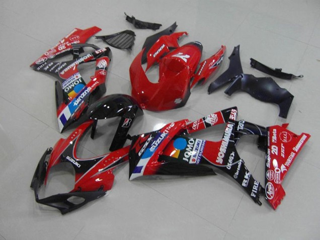 2007-2008 Red Suzuki GSXR 1000 Fairings 2007-2008 Red Suzuki GSXR 1000 Fairings