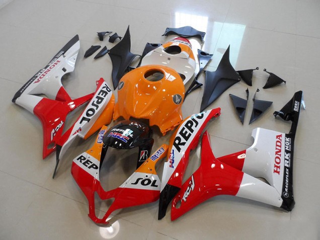 2007-2008 Repsol Honda CBR600RR Fairings 2007-2008 Repsol Honda CBR600RR Fairings