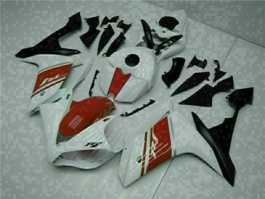 2007-2008 White Yamaha YZF R1 Fairings