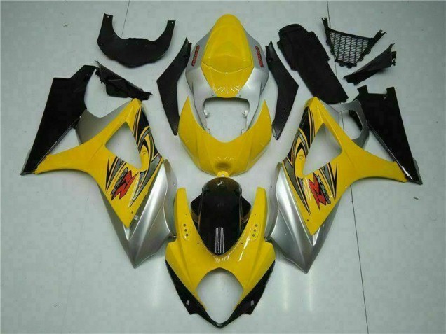 2007-2008 Yellow Suzuki GSXR 1000 Fairings & Bodywork 2007-2008 Yellow Suzuki GSXR 1000 Fairings & Bodywork