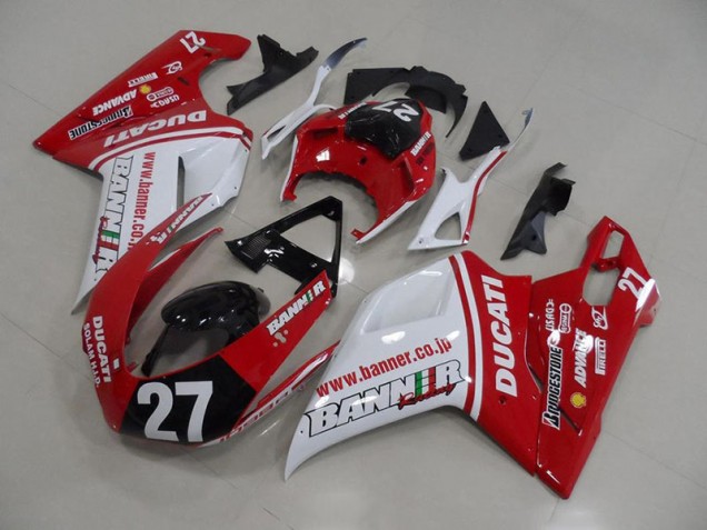 2007-2012 Banner 27 Ducati 848 1098 1198 Fairings 2007-2012 Banner 27 Ducati 848 1098 1198 Fairings