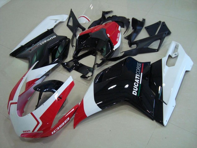 2007-2012 Corse Ducati 848 1098 1198 Aftermarket Fairings 2007-2012 Corse Ducati 848 1098 1198 Aftermarket Fairings