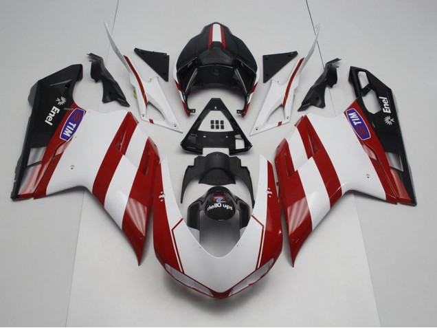 2007-2012 Generali with No Logo Ducati 848 1098 1198 Fairings 2007-2012 Generali with No Logo Ducati 848 1098 1198 Fairings