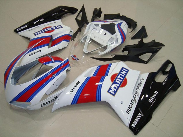 2007-2012 Martini Ducati 848 1098 1198 Fairings 2007-2012 Martini Ducati 848 1098 1198 Fairings