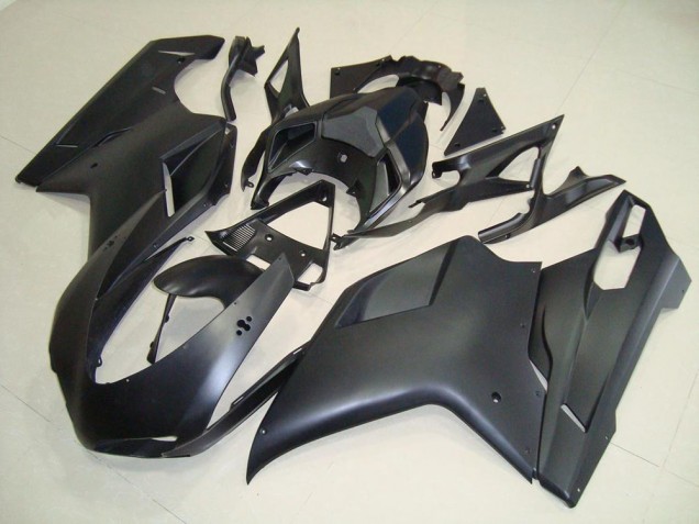 2007-2012 Matte Black No Sticker Ducati 848 1098 1198 Fairings 2007-2012 Matte Black No Sticker Ducati 848 1098 1198 Fairings