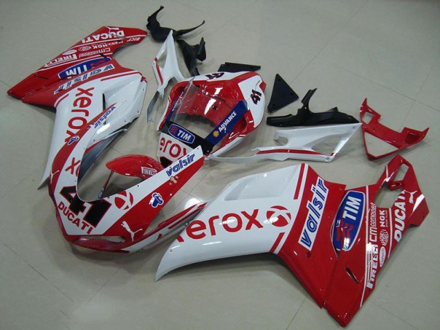 2007-2012 Special Xerox Ducati 848 1098 1198 Fairings 2007-2012 Special Xerox Ducati 848 1098 1198 Fairings