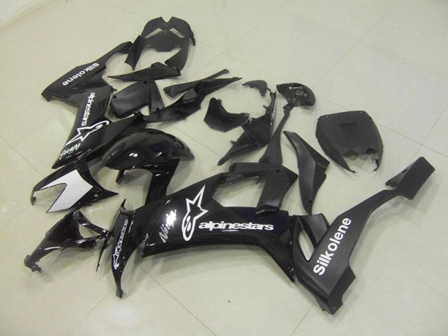 2008-2010 Black Silkolene Kawasaki Ninja ZX10R Fairings 2008-2010 Black Silkolene Kawasaki Ninja ZX10R Fairings