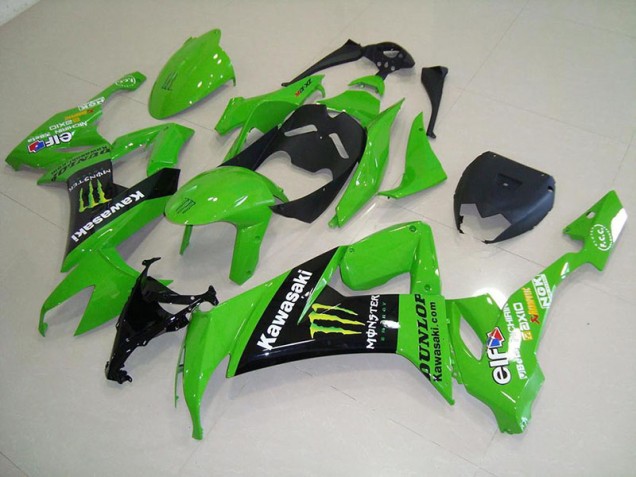 2008-2010 Green Monster Kawasaki Ninja ZX10R Fairings 2008-2010 Green Monster Kawasaki Ninja ZX10R Fairings