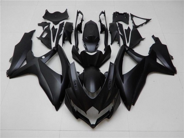 2008-2010 Matte Black Suzuki GSXR 600/750 Fairings 2008-2010 Matte Black Suzuki GSXR 600/750 Fairings